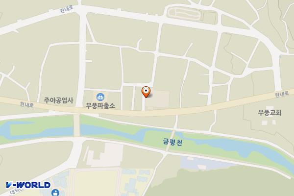 대덕산장터 위치 지도 — 전북특별자치도 무주군 무풍면 현내로 213