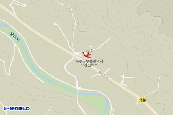 덕지보건지소 위치 지도 — 전북특별자치도 무주군 무풍면  덕지리 681-5