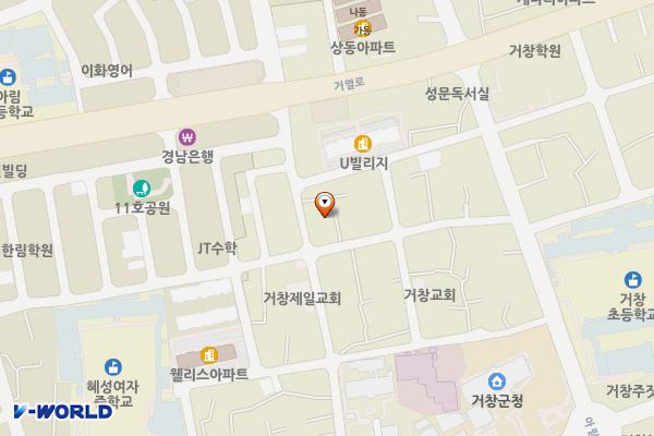 제4주택가 공동주차장 위치 지도 — 경상남도 거창군 거창읍 상동7길 65-5