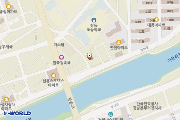 제30주택가 공동주차장 위치 지도 — 경상남도 거창군 거창읍 동동7길 18-1