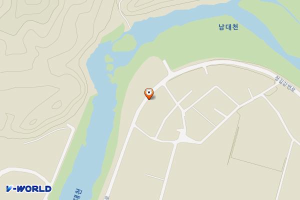 지전마을이동식화장실 위치 지도 — 전북특별자치도 무주군 설천면  길산리125-1