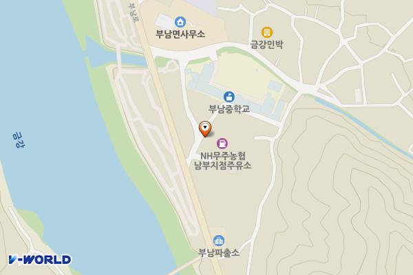 무주농협부남지점 위치 지도 — 전북특별자치도 무주군 부남면 부남로 866-2