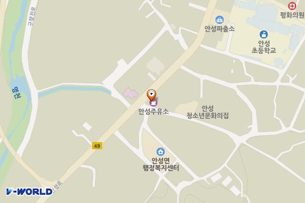 안성주유소 위치 지도 — 전북특별자치도 무주군 안성면 안성로 256