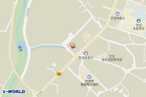 안성면 보건지소 화장실 위치 지도 — 전북특별자치도 무주군 안성면 안성로 253