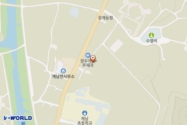 계남면 주차장 화장실 위치 지도 — 전북특별자치도 장수군 계남면 고정길 8-17