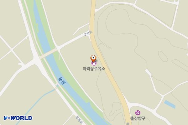 아리랑주유소 화장실 위치 지도 — 전북특별자치도 장수군 계남면 장무로 117