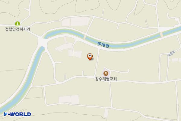 하월보건진료소 화장실 위치 지도 — 전북특별자치도 장수군 산서면 신등길 27-7 (하월리, 하월보건진료소)