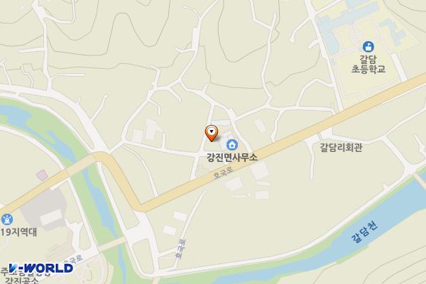 강진보건지소 위치 지도 — 전북특별자치도 임실군 강진면 호국로 47-1