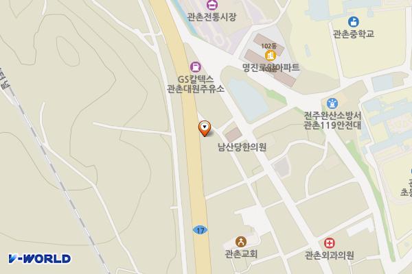 관촌면농업인상담소 위치 지도 — 전북특별자치도 임실군 관촌면 관촌리 398-1
