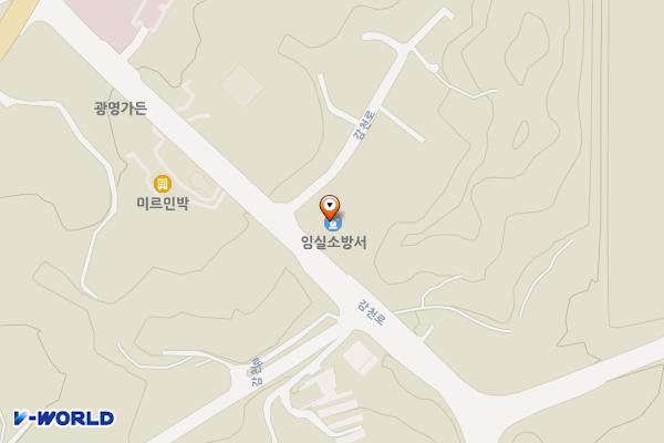 임실소방서 본서 1층 위치 지도 — 전북특별자치도 임실군 임실읍 감천로 33