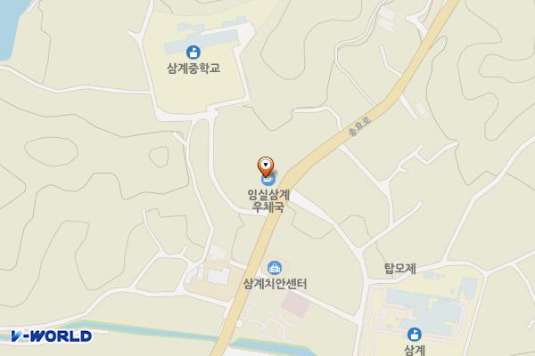 삼계우체국 위치 지도 — 전북특별자치도 임실군 삼계면 충효로 1293