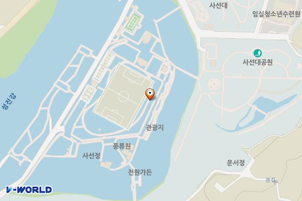 사선대 3번화장실 위치 지도 — 전북특별자치도 임실군 관촌면 덕천리786-19