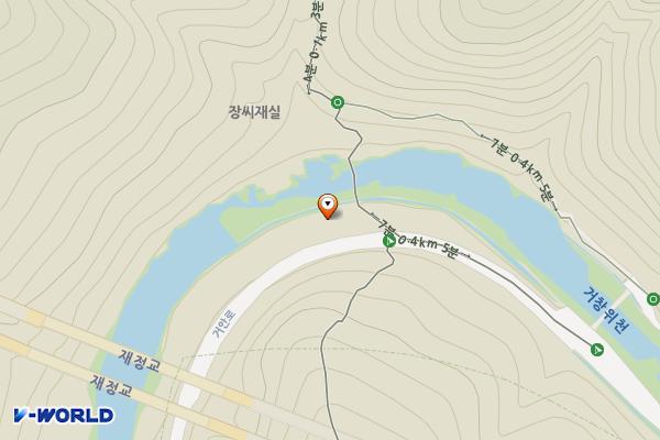 건계정 주차장 위치 지도 — 경상남도 거창군 거창읍 거안로 1173-7