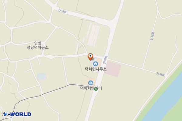 덕치면사무소 위치 지도 — 전북특별자치도 임실군 덕치면 인덕로 1401