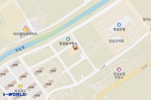 임실군선거관리위원회 화장실 위치 지도 — 전북특별자치도 임실군 임실읍 봉황11길 116-8
