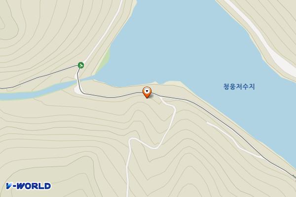 용추공원 화장실 위치 지도 — 전북특별자치도 임실군 청웅면 두복리 산86-7