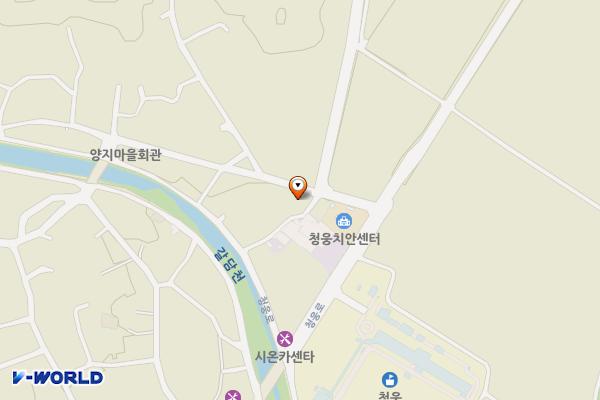 청웅면농업인상담소 위치 지도 — 전북특별자치도 임실군 청웅면 구고리 554-3