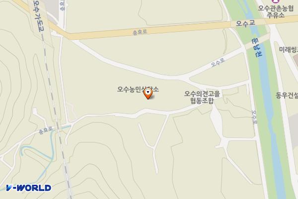 오수면농업인상담소 및 남부농기계임대사업소 위치 지도 — 전북특별자치도 임실군 오수면 오수로 195-60