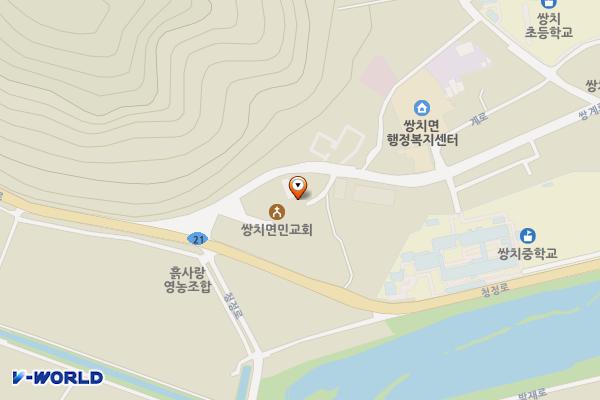 쌍치공용터미널 위치 지도 — 전북특별자치도 순창군 쌍치면 쌍계로 6-7