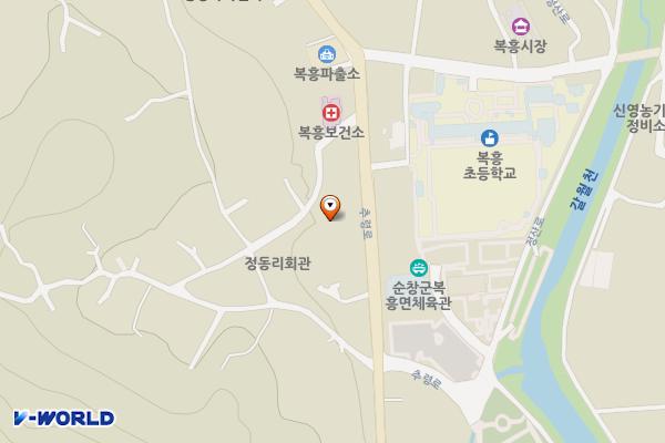 정산주유소 위치 지도 — 전북특별자치도 순창군 복흥면 추령로 1131 (정산리)