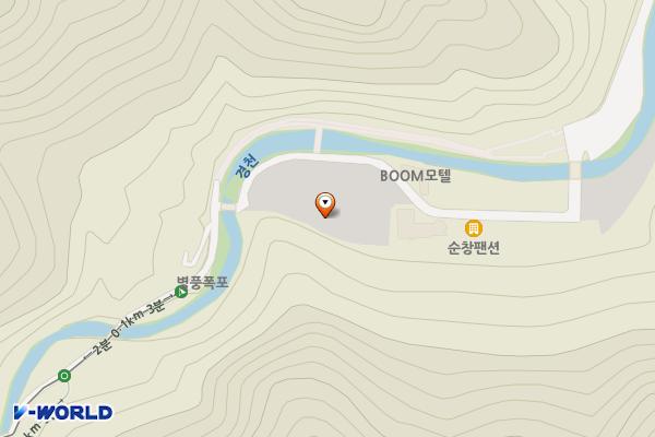 강천산군립공원(여성친화형) 위치 지도 — 전북특별자치도 순창군 팔덕면 강천산길 93
