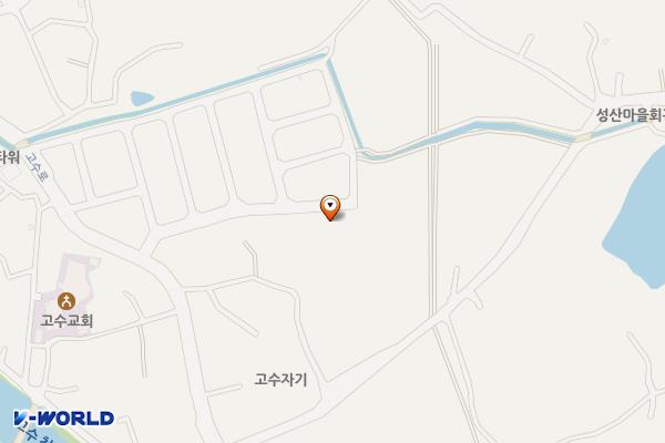 고수족구장 위치 지도 — 전북특별자치도 고창군 고수면 황산리 378
