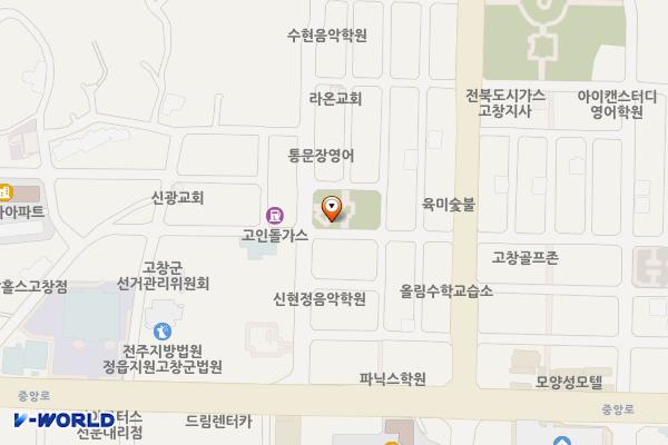월곡어린이공원1 위치 지도 — 전북특별자치도 고창군 고창읍 월곡9길 12