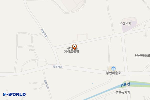 부안게이트볼장 위치 지도 — 전북특별자치도 고창군 부안면 중흥서당촌길 34-70