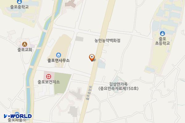 전라북도 부안군 줄포시내버스터미널 위치 지도 — 전북특별자치도 부안군 줄포면 줄포중앙로 55