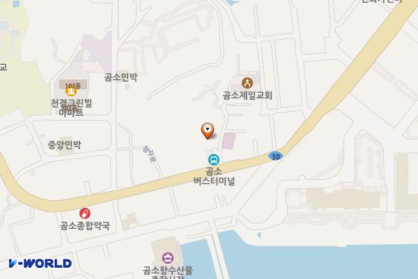 곰소 터미널 위치 지도 — 전북특별자치도 부안군 진서면 곰소2길 1