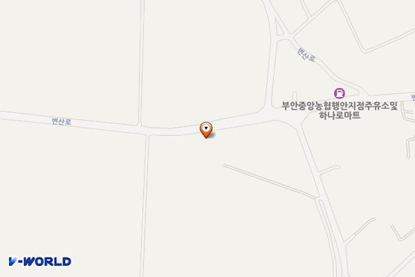 전라북도 부안군 행안 초가지붕황토방 화장실 위치 지도 — 전북특별자치도 부안군 행안면 변산로 171