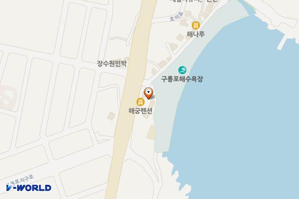 구룡포7리해수욕장 화장실(엔젤펜션 옆) 위치 지도 — 경상북도 포항시 남구 구룡포읍 호미로420-5