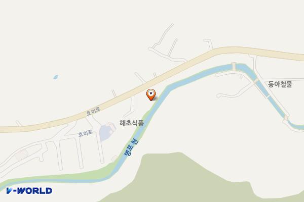 구룡포주유소 화장실 위치 지도 — 경상북도 포항시 남구 구룡포읍 호미로 44