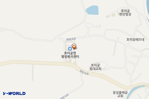 호미곶면사무소 위치 지도 — 경상북도 포항시 남구 호미곶면 해맞이로 242
