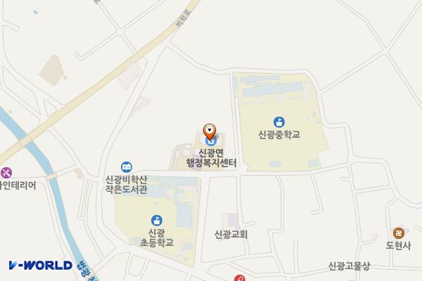 신광면행정복지센터 화장실 위치 지도 — 경상북도 포항시 북구 신광면 토성길37번길 13