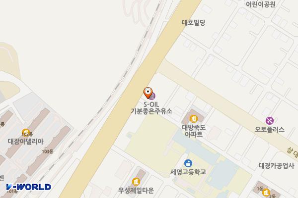 기분좋은 주유소 화장실 위치 지도 — 경상북도 포항시 북구 새천년대로 486(죽도동)