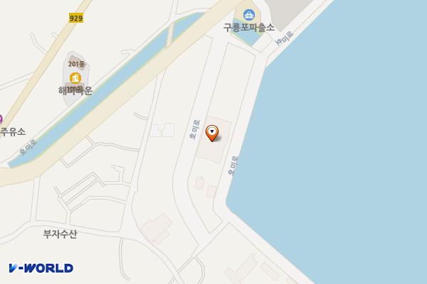 구룡포 게이트볼장 화장실 위치 지도 — 경상북도 포항시 남구 구룡포읍 호미로 180-30