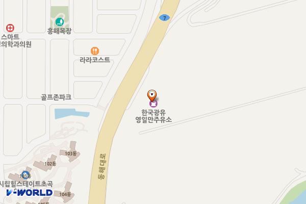 영일만 주유소 공중화장실 위치 지도 — 경상북도 포항시 북구 흥해읍 동해대로 1354