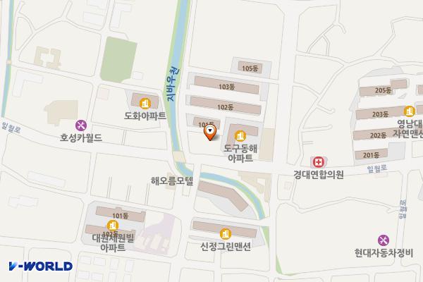 동해농협주유소 화장실 위치 지도 — 경상북도 포항시 남구 동해면 일월로 113