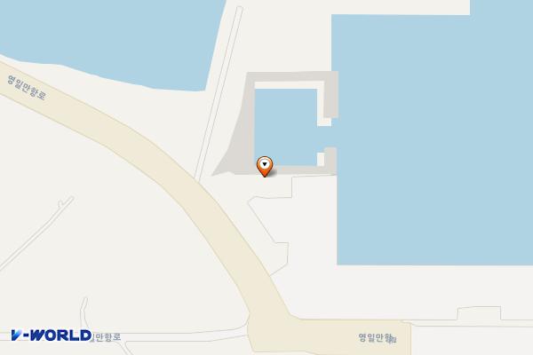 영일만항 공중화장실 위치 지도 — 경상북도 포항시 북구 흥해읍 영일만항로 111