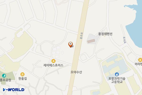 미래셀프주유소 화장실 위치 지도 — 경상북도 포항시 남구 구룡포읍 용주로 25