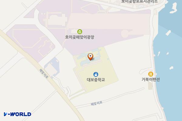 해맞이광장화장실(명품관 쪽) 위치 지도 — 경상북도 포항시 남구 호미곶면 해맞이로 122