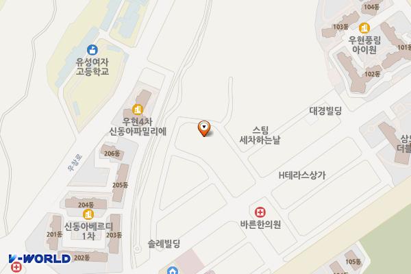 여성문화관수영장 화장실 위치 지도 — 경상북도 포항시 북구 새천년대로 933번길 20