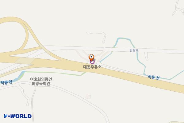대동주유소 화장실(남구) 위치 지도 — 경상북도 포항시 남구 동해면 일월로 322