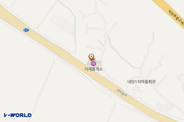 기계주유소 화장실 위치 지도 — 경상북도 포항시 북구 기계면 새마을로 1406