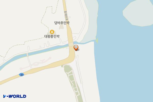 봉길해수욕장 남쪽 화장실 위치 지도 — 경상북도 경주시 문무대왕면 동해안로 1328