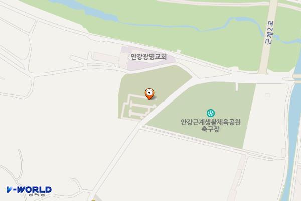 근계체육공원 화장실 위치 지도 — 경상북도 경주시 안강읍 곤실길 32