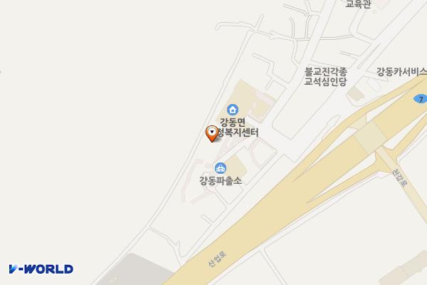 강동면 복지회관 화장실 위치 지도 — 경상북도 경주시 강동면 강동로 17