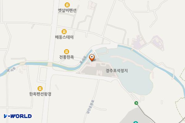 포석정 화장실 위치 지도 — 경상북도 경주시 포석로 742-20