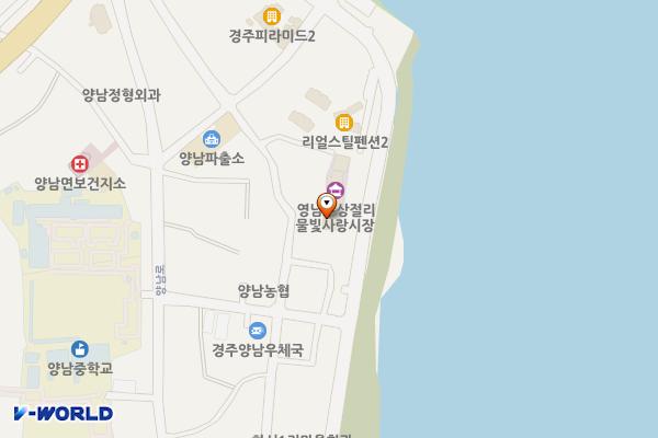 양남시장 화장실 위치 지도 — 경상북도 경주시 양남면 하서중앙길 56-28
